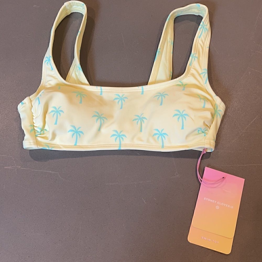 Stoneyclover Lane X Target Palm Trees Bralette Bikinitop — image 2 of 4